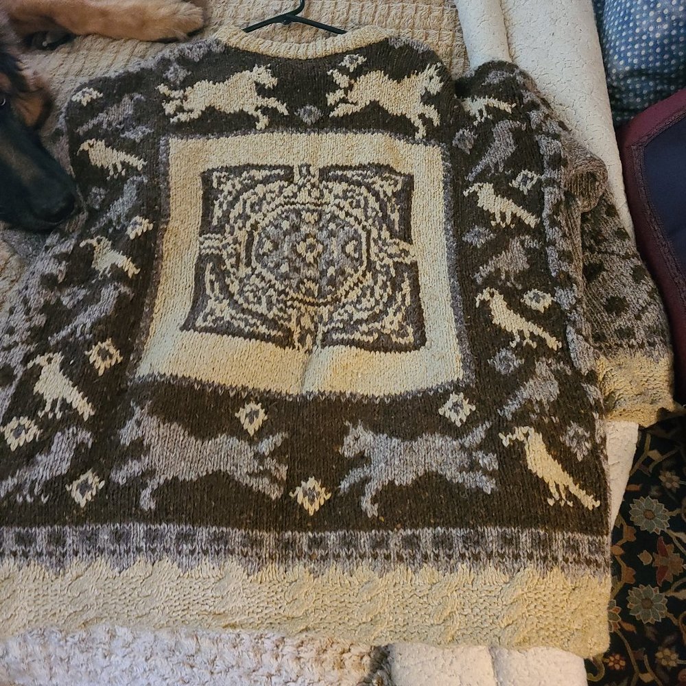 Vintage DNKY Handknit Sweater